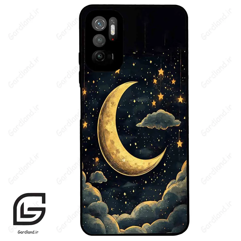 قاب گوشی شیائومی ردمی نوت 10 (Redmi Note 10 5g ) طرح ماه کد 2547