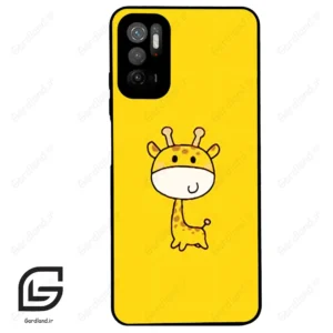قاب گوشی شیائومی ردمی نوت 10 (Redmi Note 10 5g ) طرح زرافه کد 2552