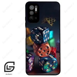 قاب گوشی شیائومی ردمی نوت 10 (Redmi Note 10 5g ) طرح تاس کد 2556