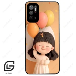 قاب گوشی شیائومی ردمی نوت 10 (Redmi Note 10 5g ) طرح دختر کد 2568