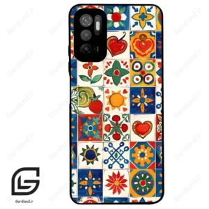 قاب گوشی شیائومی ردمی نوت 10 (Redmi Note 10 5g ) طرح کاشی کد 2594