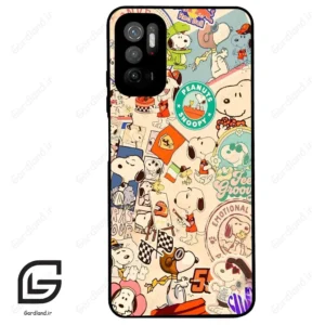 قاب گوشی شیائومی ردمی نوت 10 (Redmi Note 10 5g ) طرح اسنوپی کد 2605