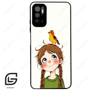 قاب گوشی شیائومی ردمی نوت 10 (Redmi Note 10 5g ) طرح دختر کد 2640