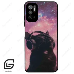 قاب گوشی شیائومی ردمی نوت 10 (Redmi Note 10 5g ) طرح گربه کد 2641