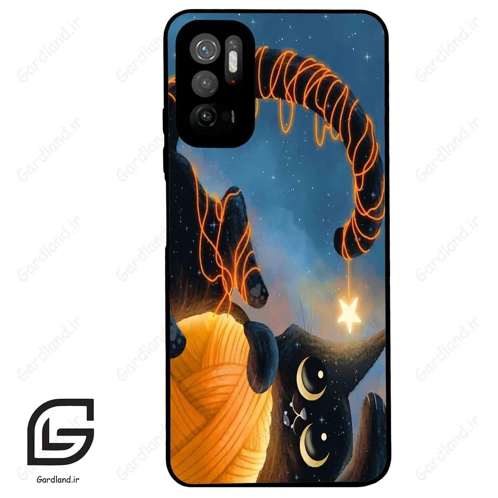 قاب گوشی شیائومی ردمی نوت 10 (Redmi Note 10 5g ) طرح گربه کد 2654