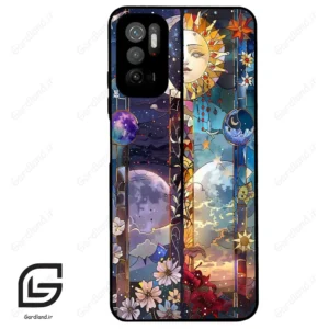 قاب گوشی شیائومی ردمی نوت 10 (Redmi Note 10 5g ) طرح ماه کد 2695
