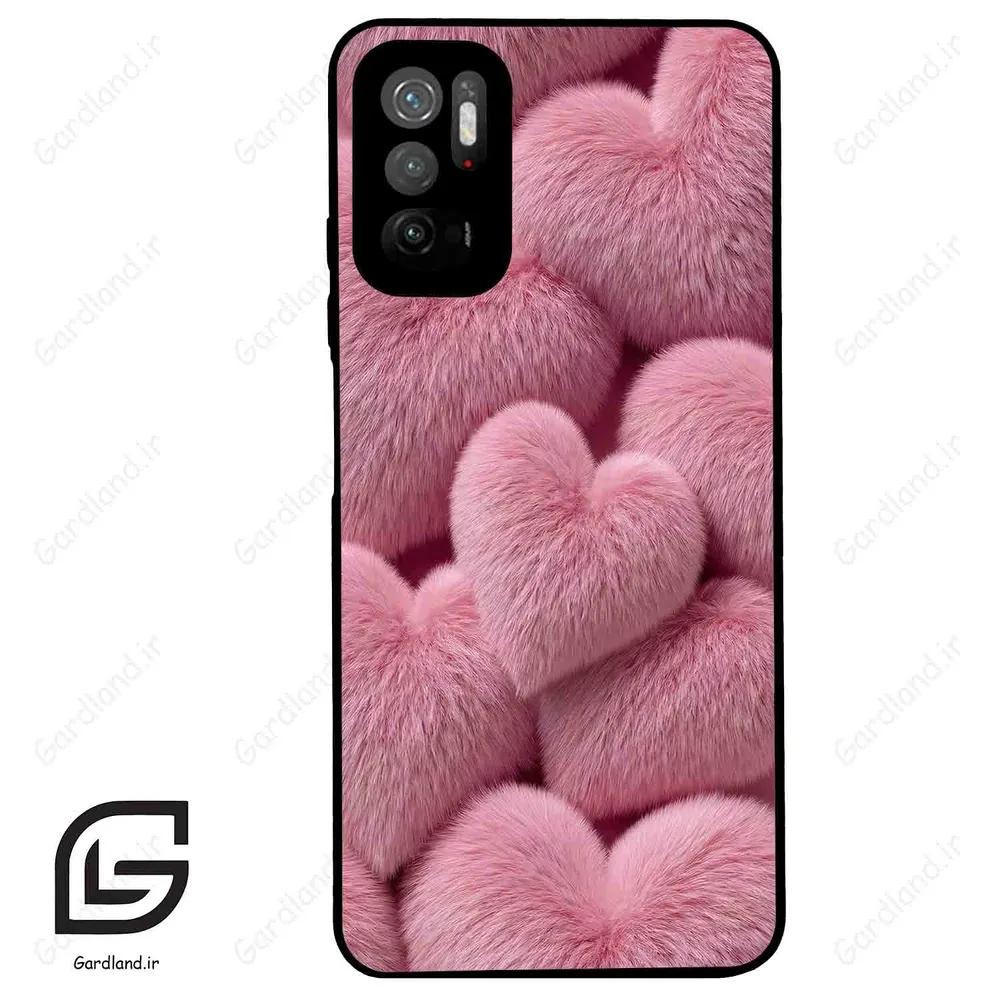 قاب گوشی شیائومی ردمی نوت 10 (Redmi Note 10 5g ) طرح قلبی کد 2772