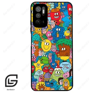 قاب گوشی شیائومی ردمی نوت 10 (Redmi Note 10 5g ) طرح شخصیت کد 2856