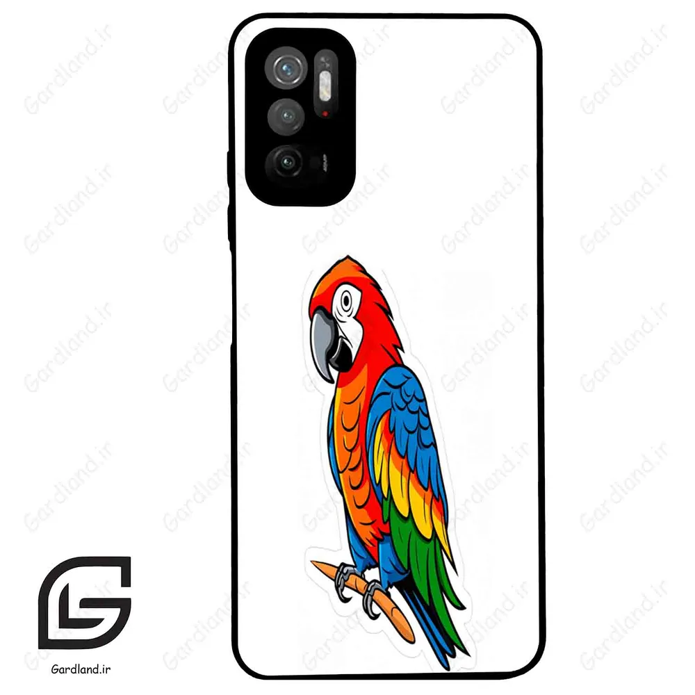قاب گوشی شیائومی ردمی نوت 10 (Redmi Note 10 5g ) طرح طوطی کد 2896