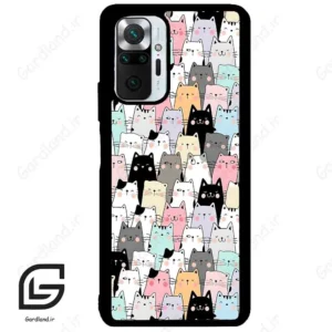 قاب گوشی شیائومی ردمی نوت 10 پرو (Redmi Note 10 Pro 4g ) طرح گربه کد 2019