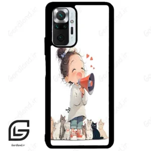 قاب گوشی شیائومی ردمی نوت 10 پرو (Redmi Note 10 Pro 4g ) طرح دخترانه کد 2027