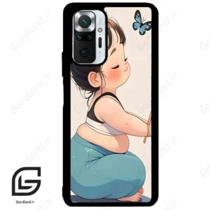 قاب گوشی شیائومی ردمی نوت 10 پرو (Redmi Note 10 Pro 4g ) طرح دخترانه کد 2032