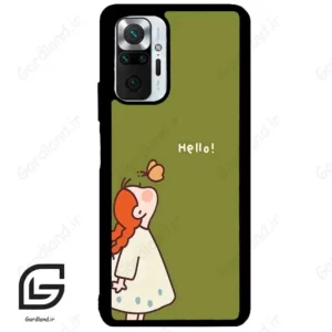 قاب گوشی شیائومی ردمی نوت 10 پرو (Redmi Note 10 Pro 4g ) طرح دخترانه کد 2044