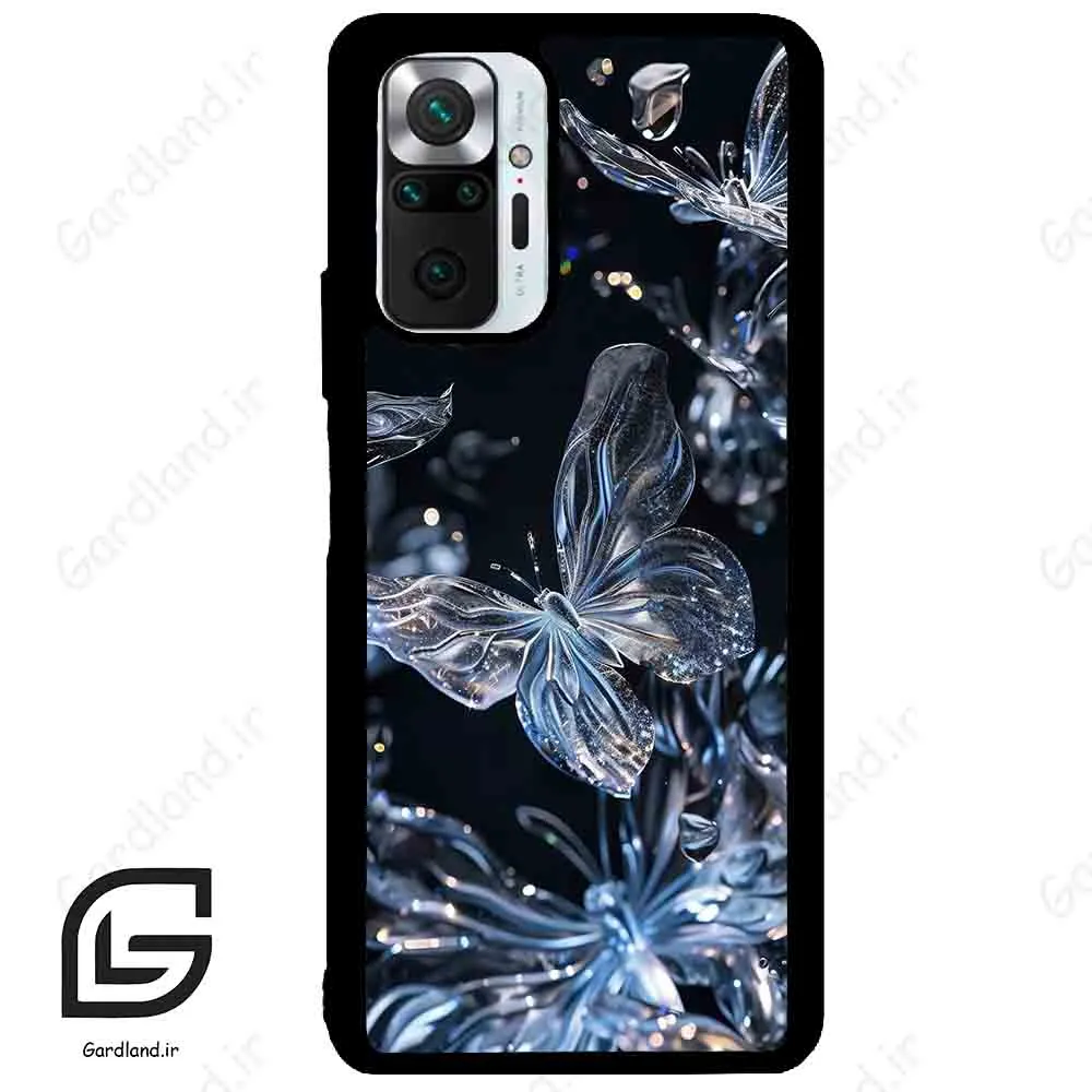 قاب گوشی شیائومی ردمی نوت 10 پرو (Redmi Note 10 Pro 4g ) طرح پروانه کد 2049
