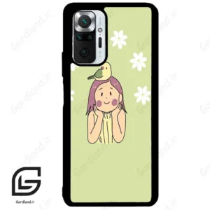 قاب گوشی شیائومی ردمی نوت 10 پرو (Redmi Note 10 Pro 4g ) طرح دخترانه کد 2052