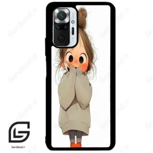 قاب گوشی شیائومی ردمی نوت 10 پرو (Redmi Note 10 Pro 4g ) طرح دخترانه کد 2054