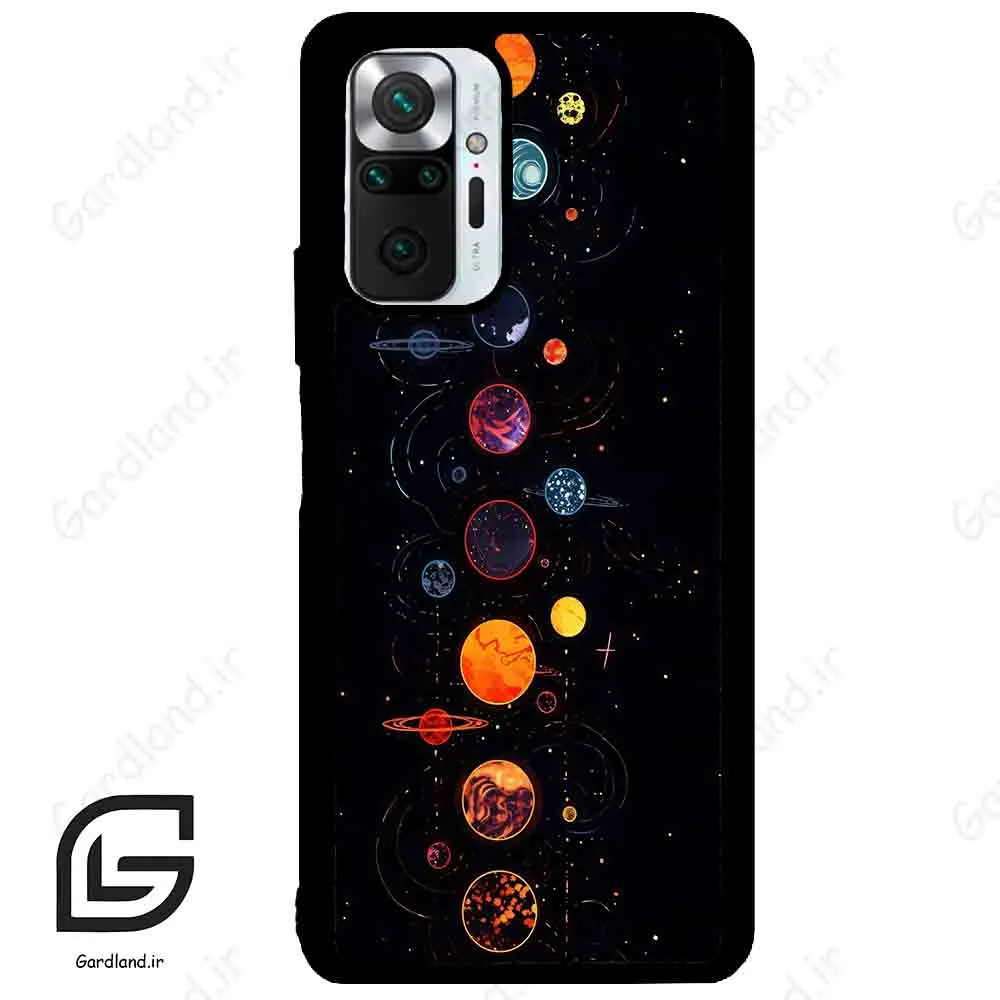 قاب گوشی شیائومی ردمی نوت 10 پرو (Redmi Note 10 Pro 4g ) طرح کهکشان کد 2062