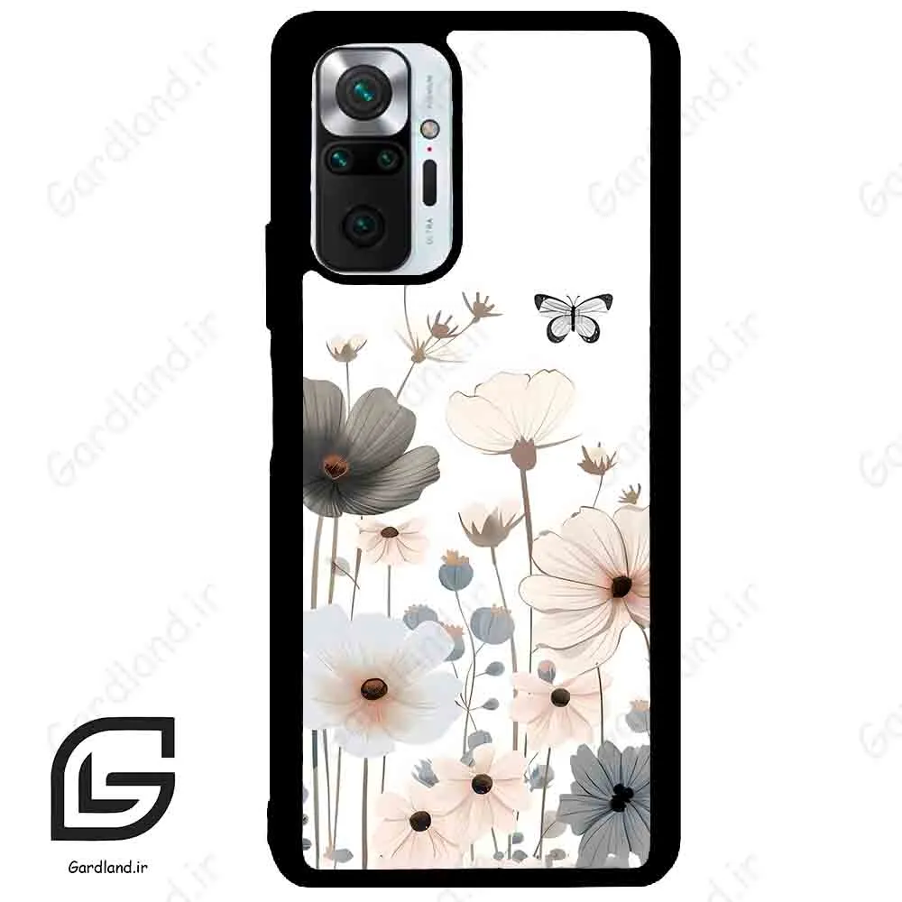 قاب گوشی شیائومی ردمی نوت 10 پرو (Redmi Note 10 Pro 4g ) طرح گل کد 2081