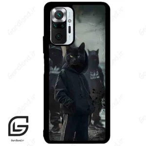 قاب گوشی شیائومی ردمی نوت 10 پرو (Redmi Note 10 Pro 4g ) طرح گربه کد 2091