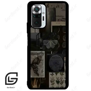 قاب گوشی شیائومی ردمی نوت 10 پرو (Redmi Note 10 Pro 4g ) طرح پروانه کد 2096