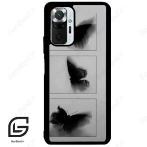 قاب گوشی شیائومی ردمی نوت 10 پرو (Redmi Note 10 Pro 4g ) طرح پروانه کد 2103