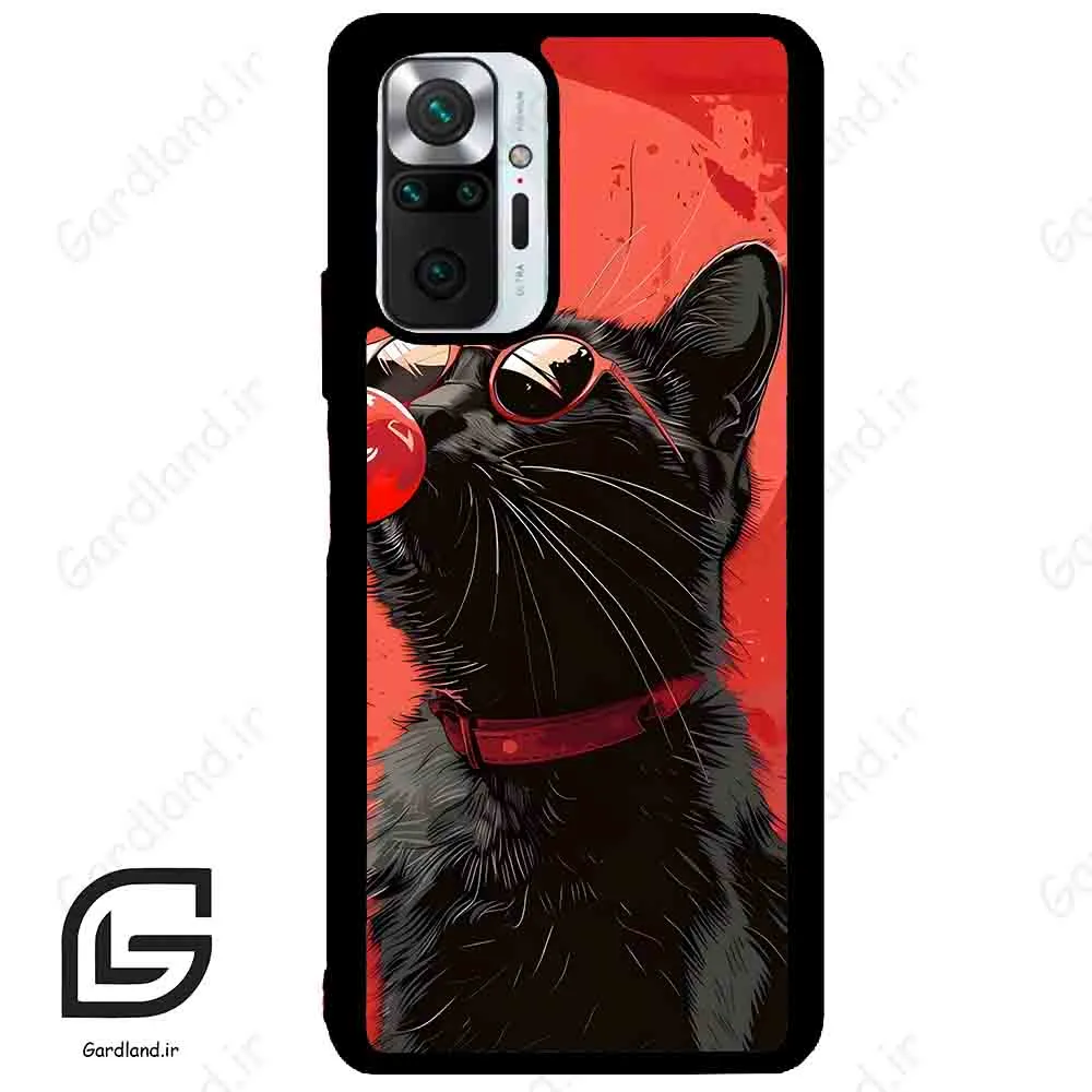 قاب گوشی شیائومی ردمی نوت 10 پرو (Redmi Note 10 Pro 4g ) طرح گربه کد 2131