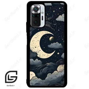 قاب گوشی شیائومی ردمی نوت 10 پرو (Redmi Note 10 Pro 4g ) طرح ماه کد 2173