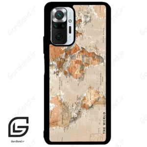 قاب گوشی شیائومی ردمی نوت 10 پرو (Redmi Note 10 Pro 4g ) طرح نقشه کد 2187