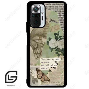 قاب گوشی شیائومی ردمی نوت 10 پرو (Redmi Note 10 Pro 4g ) طرح پروانه کد 2244