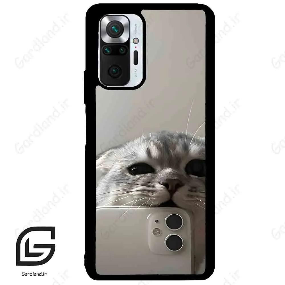 قاب گوشی شیائومی ردمی نوت 10 پرو (Redmi Note 10 Pro 4g ) طرح گربه کد 2246