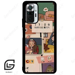 قاب گوشی شیائومی ردمی نوت 10 پرو (Redmi Note 10 Pro 4g ) طرح دخترانه کد 2254