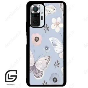 قاب گوشی شیائومی ردمی نوت 10 پرو (Redmi Note 10 Pro 4g ) طرح پروانه کد 2256