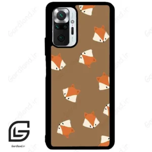 قاب گوشی شیائومی ردمی نوت 10 پرو (Redmi Note 10 Pro 4g ) طرح روباه کد 2306