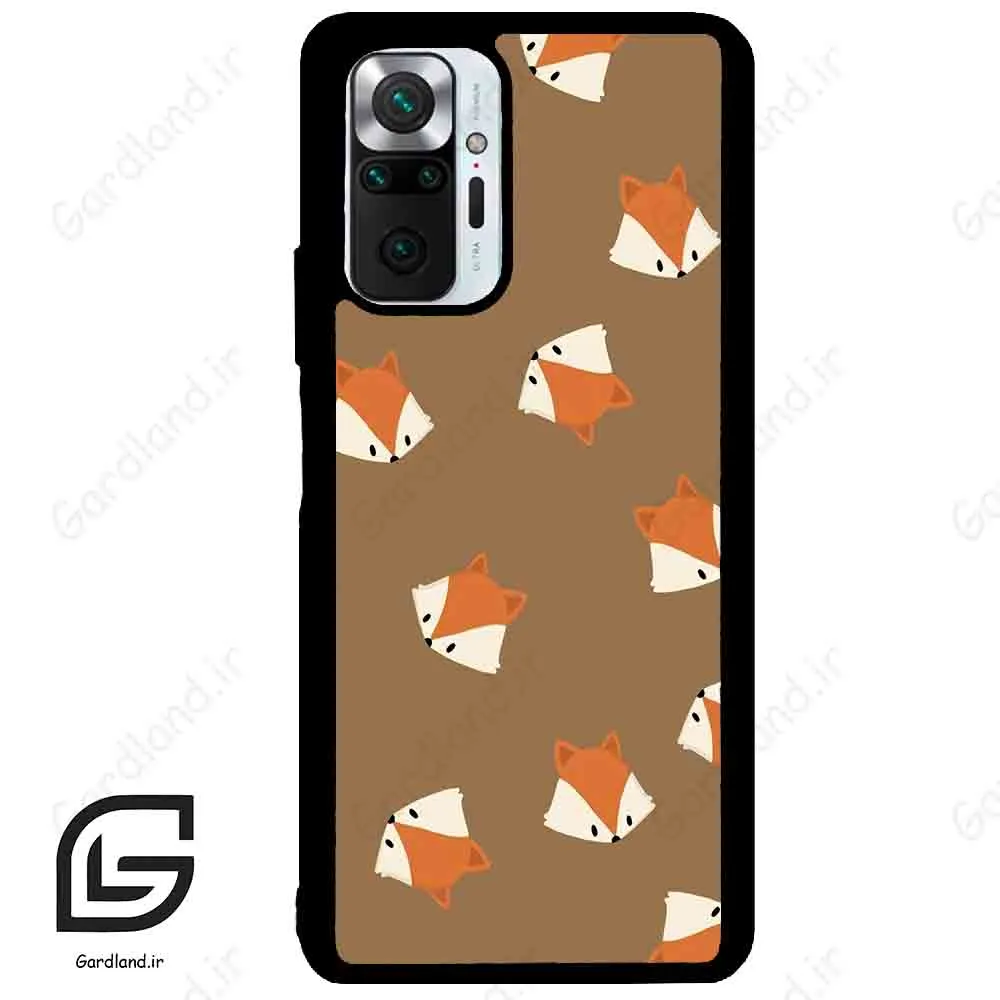 قاب گوشی شیائومی ردمی نوت 10 پرو (Redmi Note 10 Pro 4g ) طرح روباه کد 2306