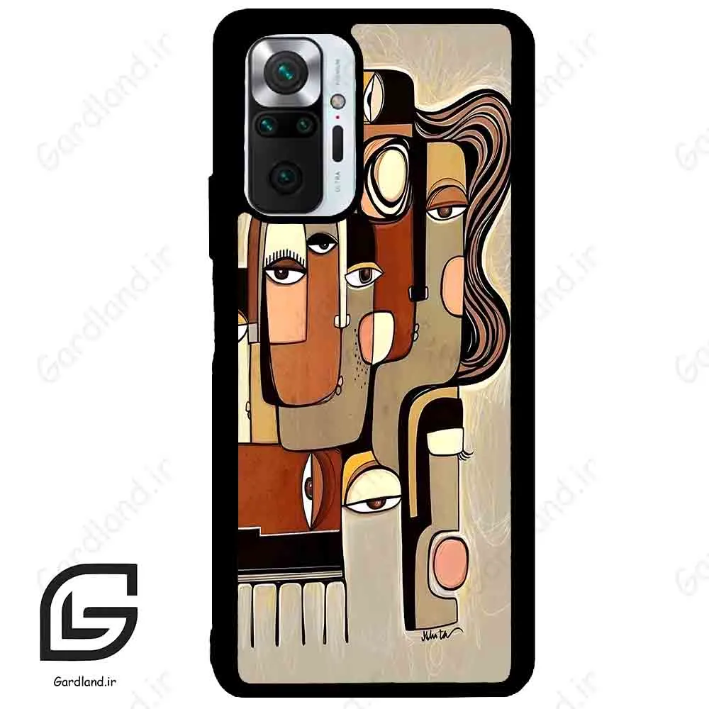 قاب گوشی شیائومی ردمی نوت 10 پرو (Redmi Note 10 Pro 4g ) طرح خانومی کد 2334