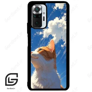 قاب گوشی شیائومی ردمی نوت 10 پرو (Redmi Note 10 Pro 4g ) طرح گربه کد 2366