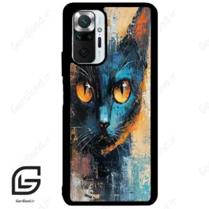 قاب گوشی شیائومی ردمی نوت 10 پرو (Redmi Note 10 Pro 4g ) طرح گربه کد 2397