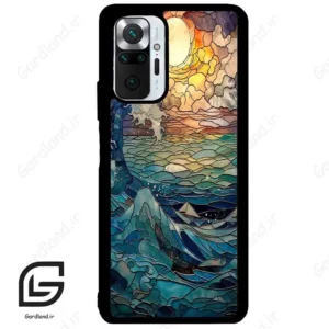 قاب گوشی شیائومی ردمی نوت 10 پرو (Redmi Note 10 Pro 4g ) طرح موج کد 2413