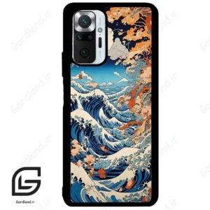 قاب گوشی شیائومی ردمی نوت 10 پرو (Redmi Note 10 Pro 4g ) طرح موج کد 2418