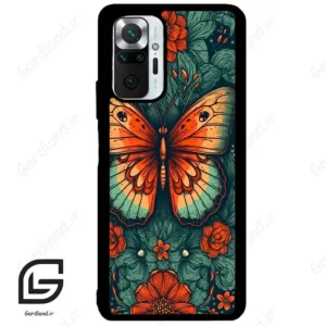 قاب گوشی شیائومی ردمی نوت 10 پرو (Redmi Note 10 Pro 4g ) طرح پروانه کد 2421