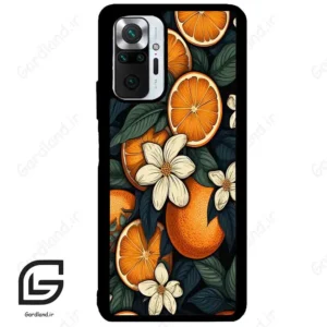 قاب گوشی شیائومی ردمی نوت 10 پرو (Redmi Note 10 Pro 4g ) طرح پرتقالی کد 2423