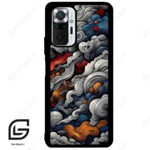 قاب گوشی شیائومی ردمی نوت 10 پرو (Redmi Note 10 Pro 4g ) طرح ابرنگی کد 2448
