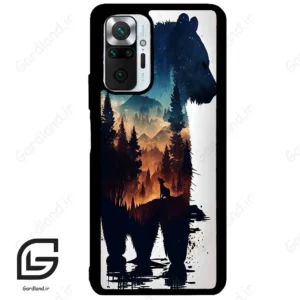 قاب گوشی شیائومی ردمی نوت 10 پرو (Redmi Note 10 Pro 4g ) طرح خرس کد 2449
