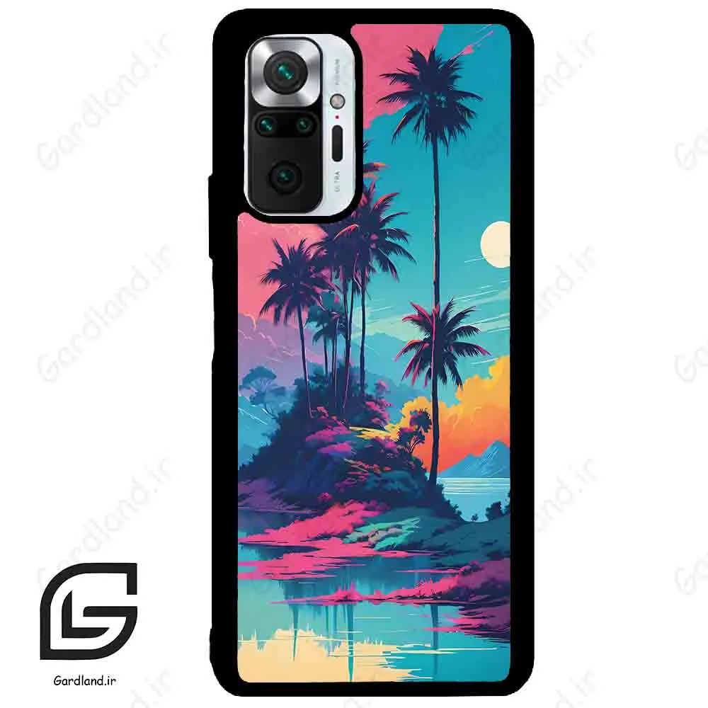 قاب گوشی شیائومی ردمی نوت 10 پرو (Redmi Note 10 Pro 4g ) طرح جزیره کد 2461