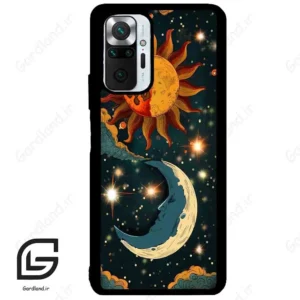 قاب گوشی شیائومی ردمی نوت 10 پرو (Redmi Note 10 Pro 4g ) طرح ماه کد 2474