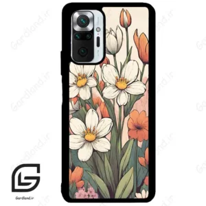 قاب گوشی شیائومی ردمی نوت 10 پرو (Redmi Note 10 Pro 4g ) طرح گل کد 2475
