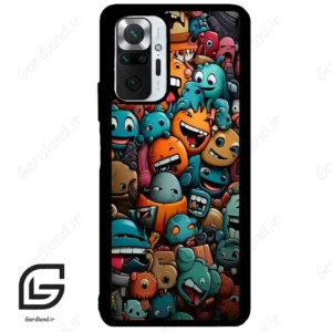 قاب گوشی شیائومی ردمی نوت 10 پرو (Redmi Note 10 Pro 4g ) طرح استیکر کد 2478