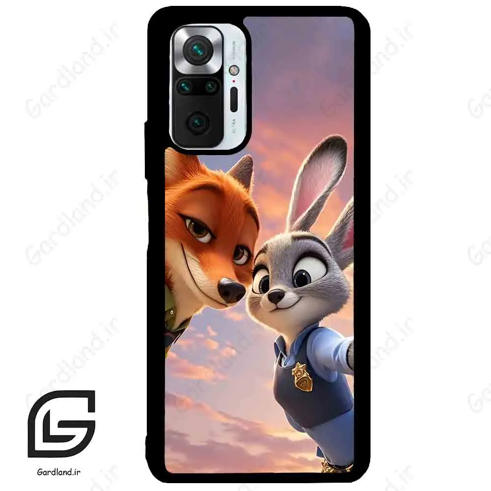 قاب گوشی شیائومی ردمی نوت 10 پرو (Redmi Note 10 Pro 4g ) طرح زوتوپیا کد 2495