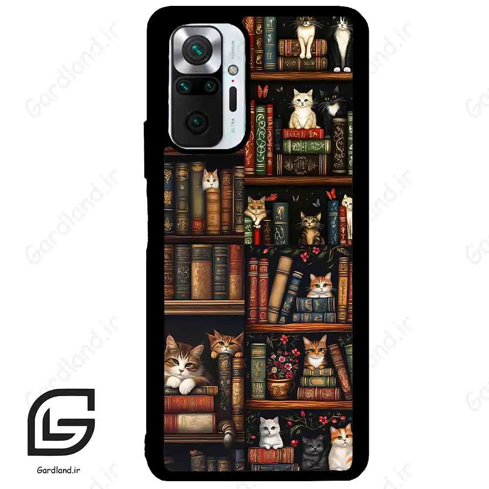 قاب گوشی شیائومی ردمی نوت 10 پرو (Redmi Note 10 Pro 4g ) طرح کتابخانه کد 2532