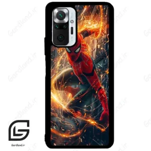 قاب گوشی شیائومی ردمی نوت 10 پرو (Redmi Note 10 Pro 4g ) طرح مردعنکبوتی کد 2558